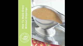 How To Make Gravy Without Drippings [upl. by Kronfeld]