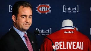 Geoff Molson reacts to death of Jean Béliveau [upl. by Ocram940]