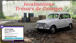 Emplacement et restauration de tous les trésors de granges FORZA HORIZON 5 [upl. by Sug736]