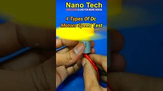 4 Types Motor Collection shorts diy nanoelectronics experiment nanomech dcmotor electrical [upl. by Jewell]