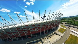 PGE Narodowy  poczuj magię największego stadionu w Polsce [upl. by Labana]