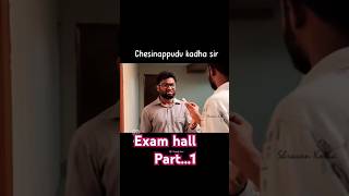 Exam hall part1 exam hall comdy viral shorts ytshorts [upl. by Assylem]