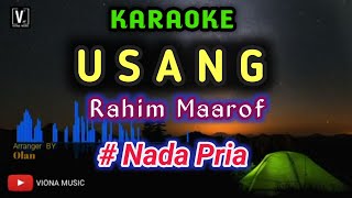 Rahim Maarof  USANG  karaoke [upl. by Samanthia998]