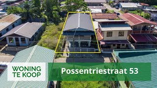 Possentriestraat 53 • 220 m² Hoogbouw te Beekhuizen  Paramaribo Suriname [upl. by Oberheim]