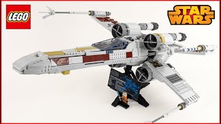 LEGO Star Wars 75355 Xwing Starfighter  Speed Build  Brick Builder [upl. by Jerry596]