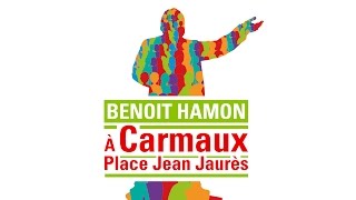 Benoît Hamon à Carmaux Place Jean Jaurès [upl. by Rancell968]