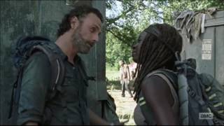 Rick and Michonne being funny assholes to each other [upl. by Ruyle]