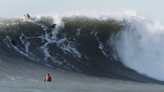 This Might Be the Prettiest Footage of Surfing Giant Mavericks Weve Ever Seen  The Inertia [upl. by Marriott]