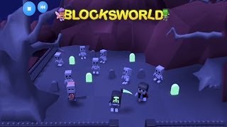 Blocksworld  Spooky Blocksters and Halloween Costume Blocksters [upl. by Nagyam180]