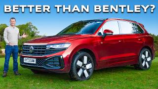 VW Touareg review A budget Bentley [upl. by Sitarski]