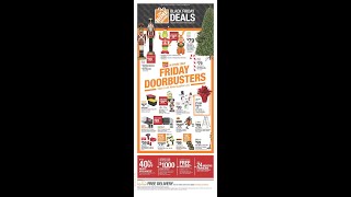 Home Depot Black Friday 2024 Doorbusters [upl. by Newra]