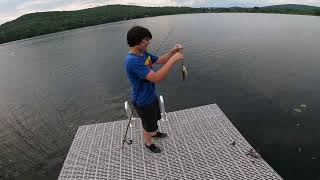 Loch Lyme Lodge New Hampshire Fishing [upl. by Ardnahsal988]