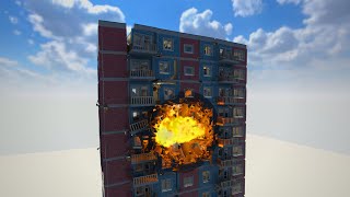 REALISTIC DESTRUCTION PHYSICS  Teardown Physics [upl. by Yance]