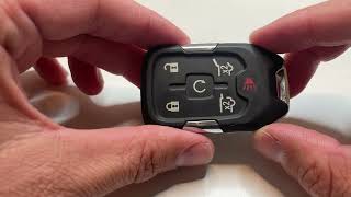 How To Replace Chevy Tahoe Key Fob Battery DIY [upl. by Harmonie]