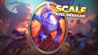 DOUBLE KALECGOS MAIS JE SCALE PLUS AVEC DRAKKARI  SAISON 9 Hearthstone Battlegrounds [upl. by Andreana]