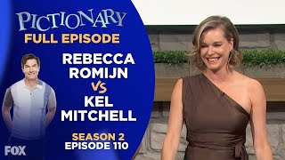 Ep 110 Bottle It Up  Pictionary Game Show  Full Episode Rebecca Romijn vs Kel Mitchell [upl. by Htabazile]