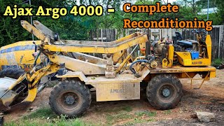 Ajax Argo 4000  Complete Reconditioning  Concrete Mixer  SLCM [upl. by Ahsikam]