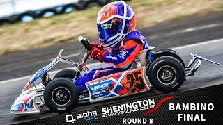 Bambino Final  Round 8  Shenington Kart Racing Club 2018 [upl. by Temirf]