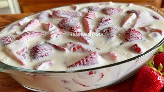 No las comprespreparalas tú mismo FRESAS CON CREMA 😋 [upl. by Proffitt335]