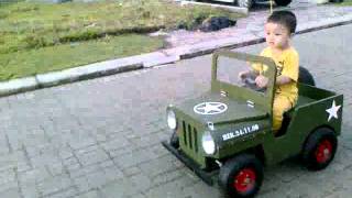 Wooden Jeep for Children [upl. by Irvin]