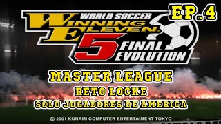 AVANZAMOS EN PRIMERA DIV  MASTER LEAGUE EN WINNING ELEVEN 5  MODO LOCKE  PRO EVOLUTION SOCCER [upl. by Immanuel]