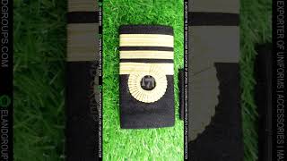 Navy Shoulder boards Epaulettes Royal Navy Lt Lieutenant Rank Insignia Shoulder Strap [upl. by Ayatahs]