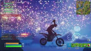 Fortnite NEW YEARS EVENT ON DIRTBIKE AND A BAD DRIVING DEATH [upl. by Erastus]