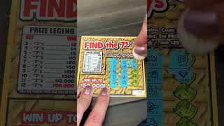 😆Find the 7’s scratchers floridalottery scratch [upl. by Aiken]