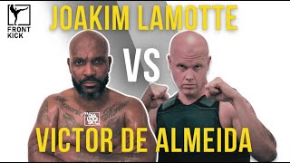 JOAKIM LAMOTTE SKA FIGHTAS MOT VICTOR DE ALMEIDA 🥊 Training camp med DiaLogiskt [upl. by Porush83]