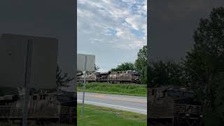 NS intermodal on the Sandusky line railfanusa train railroad usatrains norfolksouthern [upl. by Norton]