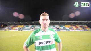 Patrick Cregg post FAI Cup win v Longford 220814 [upl. by Gardell577]