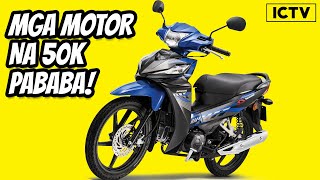 10 Motorcycles under 50k Philippines  Murang motor philippines [upl. by Sisenej423]