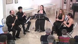 Quintetto Aeolus esegue F Farkas  da Antiche Danze Ungheresi  Salterello [upl. by Balbur]