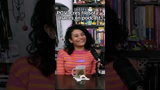 shorts Sólo queremos ser como Descartes podcast cine Descartes filosofía videopodcast [upl. by Yenor244]