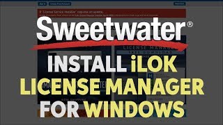 How to Download and Install iLok License Manager for Windows [upl. by Esorlatsyrc]