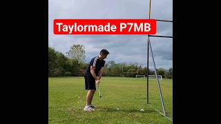 Testing Golf Clubs Taylormade P7MB Is Surprisingly Forgiving [upl. by Payne]