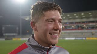 URTV Matthew Rea reflects on Ulster’s win over Ospreys [upl. by Adlog]