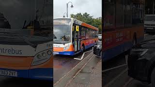 Stevenage Lytton Way 390 Bus To Hertford 30 Spet 2024 [upl. by Sandell]