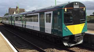 Marston Vale Dtrain 230003 departs Ridgmont station [upl. by Madaih2]