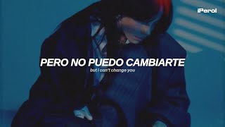 Billie Eilish  BLUE Español  Lyrics [upl. by Aneloaup]