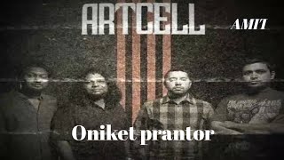 Oniket PrantorArtcell CoverAmit karmomar [upl. by Redliw372]