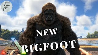 New Bigfoot gigantopithicus  ARK Survival Evolved [upl. by Aicarg702]