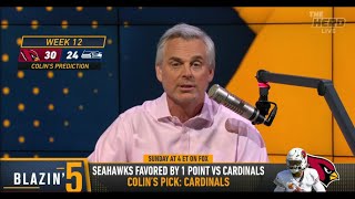 THE HERD  Colin Cowherd CONFIDENT Arizona Cardinals Are UNDERVALUED Will BEAT The Seahawks  NFL [upl. by Dielle832]