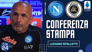 Conferenza stampa Spalletti per Napoli Spezia 🎙⚽ VIDEO INTEGRALE [upl. by Aivatahs]