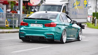 BMW M3 F80 Compilation  Burnouts Drifts Accelerations [upl. by Farrell373]