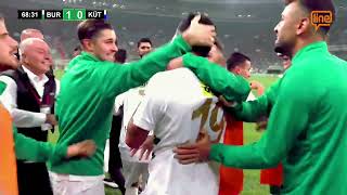 Bursaspor 3  Belediye Kütahyaspor 0 Maç Özeti Line TV [upl. by Nylatsyrc]