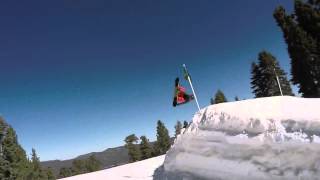 Cork Frontside 540 Snowboarding Slow Motion [upl. by Heron665]