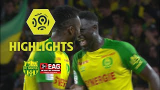 FC Nantes  EA Guingamp 21  Highlights  FCN  EAG  201718 [upl. by Biancha]