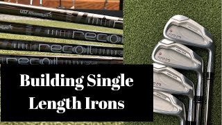 How To Build Single Length Irons  sterling irons [upl. by Oigaib]