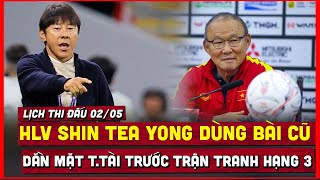 🔴 Tin bóng đá 0205  Từng thua đau Việt Nam ông Shin dùng bài cũ khi U23 Indonesia đấu U23 Iraq [upl. by Trinity]